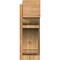 Ekena Millwork Olympic Block Rough Sawn Outlooker, Western Red Cedar, 8"W x 22"D x 22"H OUT08X22X22OLY05RWR - alternate 4
